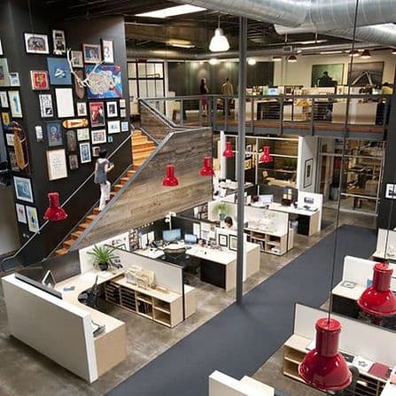 Commercial custom framing project for a Chicago office building