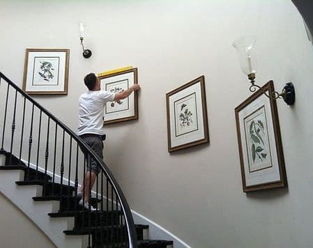 Installation & Delivery Services Custom Picture Framing Example