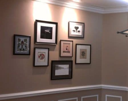 Installation & Delivery Services Custom Picture Framing Example