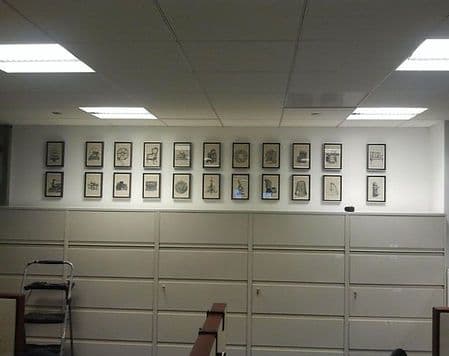 Installation & Delivery Services Custom Picture Framing Example