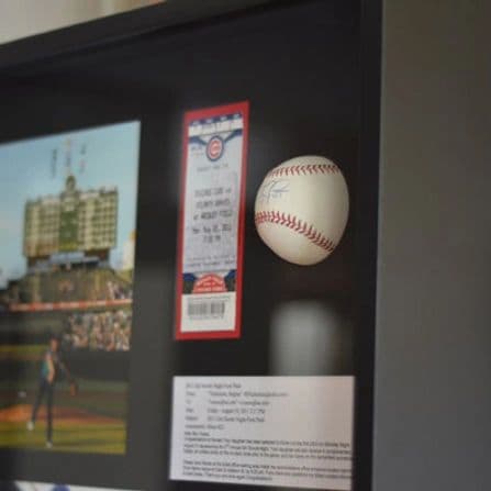 Archival Custom Matting Custom Picture Framing Example