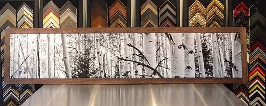 Oversized & Shadow Box Framing Custom Picture Framing Example
