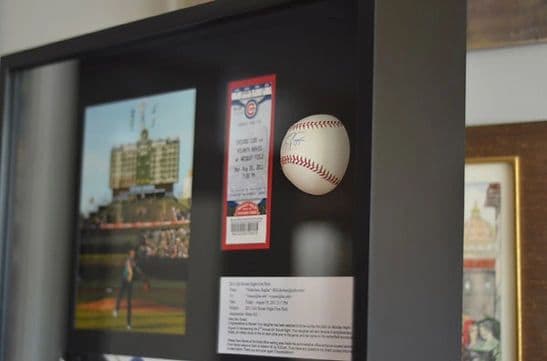 Oversized & Shadow Box Framing Custom Picture Framing Example